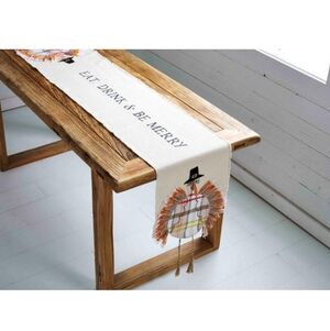 Mudpie Turkey Table Runner